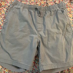 Old Navy Men's Elastic-Waist Casual Jogger Shorts - Light Gray